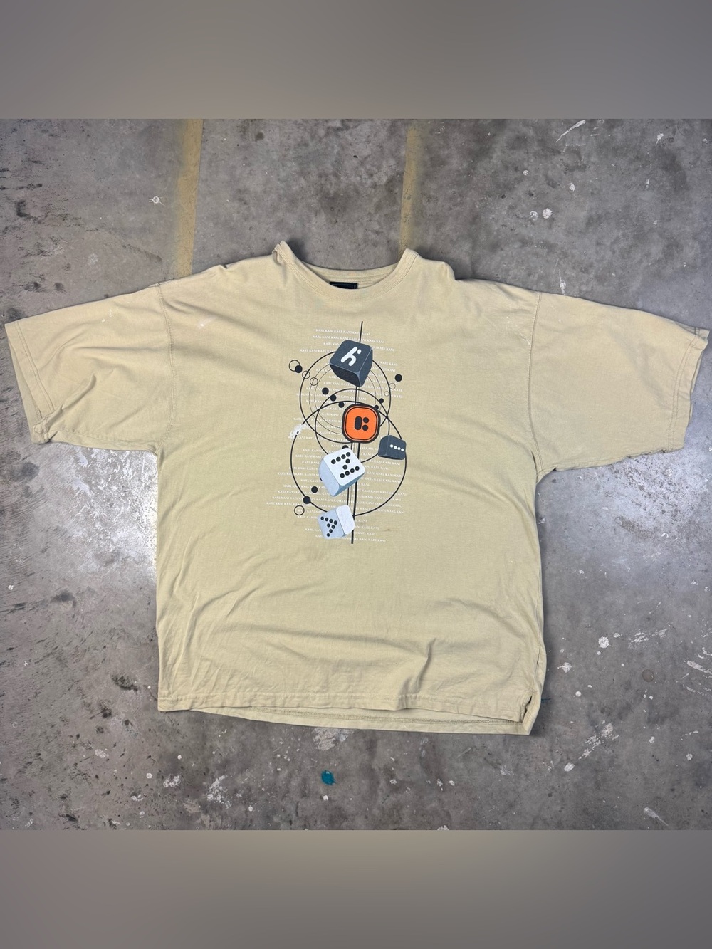 Vintage Karl Kani Jeans T-Shirt Size XL Streetwear Y2K Hip Hop Rap Oversized Tee